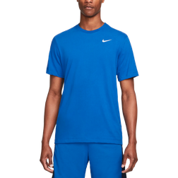 Nike Men's Dri-Fit Fitness T-shirt - Game Royal/White