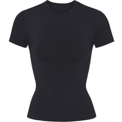 SKIMS Soft Smoothing Seamless T-shirt - Onyx