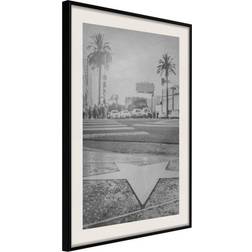 Artgeist Inramad Tavla Walk of Fame - 30x45 Poster