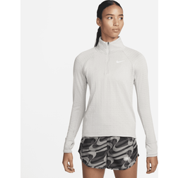 Nike Damen Sweatshirt Therma-FIT Element - LT Iron Ore/Reflective Silv