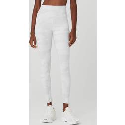 Alo Yoga Women's High-Waist Vapor Legging, White Camouflage