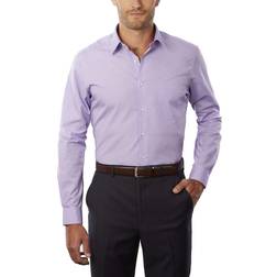 Van Heusen Men's Athletic Fit Poplin Dress Shirt - Lavender