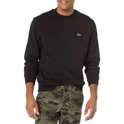 Lacoste Men's Organic Brushed Cotton Sweatshirt Black