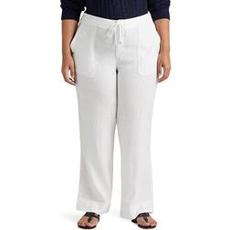 Lauren Ralph Lauren Drawcord Pant White 16W