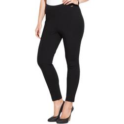 Calvin Klein Plus Seam-Detail Stretch Pants