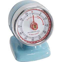 Kikkerland KT047-LB Vintage Streamline Blue Kitchen Timer