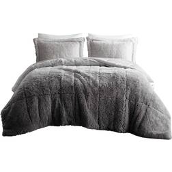 Intelligent Design Brielle Bedspread Gray, Black (228.6x167.6)