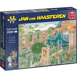 Jumbo Jan Van Haasteren the Art Market 2000 Pieces