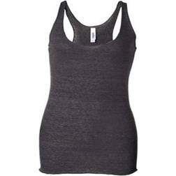 Bella+Canvas Women's 8430 Triblend Racerback Tank - Charcoal/Black