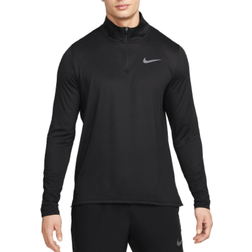Nike Men's Pro Dri-FIT Hyper Dry 1/4 Zip Training Top - Black/Dark Grey