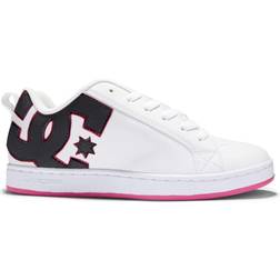 DC Court Graffik W - Black/White/Crazy Pink