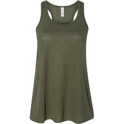 Bella+Canvas Women's 8800 Flowy Racerback Tank - Military Green