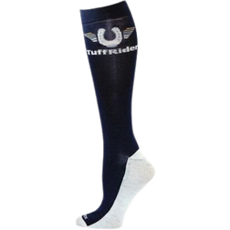 TuffRider Women's Coolmax Boot Socks - Navy