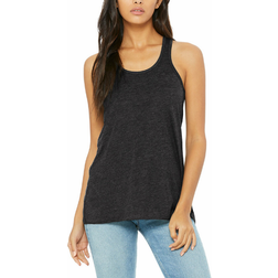 Bella+Canvas Women's 8800 Flowy Racerback Tank - Dark Grey Heather