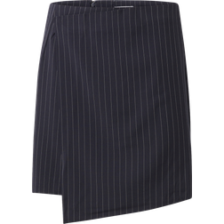Vila Tipa Mini Skirt - Navy Blazer