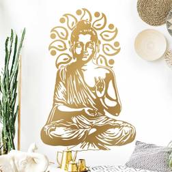 Wandtattoo Badezimmer Detailreicher Buddha