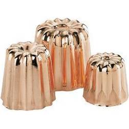 De Buyer Bageform Canelé Kobber Ø 35 mm Udstikker