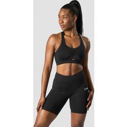 ICANIWILL Scrunch Adjustable Sports bra Black