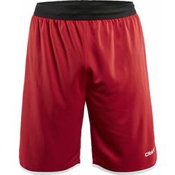 Craft Progress Basket shorts, Bright red