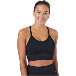 Gavelo Seamless Honeycomb Sport Bra - Black