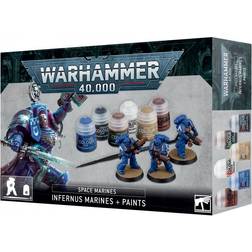 Games Workshop Warhammer 40000 Space Marines Infernus Marines & Paints Set