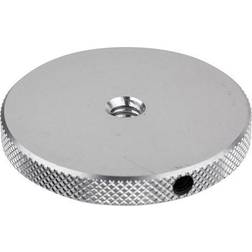 Kupo KS-068 Round Knurled Flange Disc 1.77" with 1/4"-20 Female