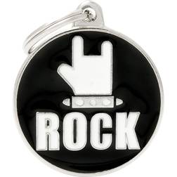 MyFamily ID Tag Big Circle "Rock"