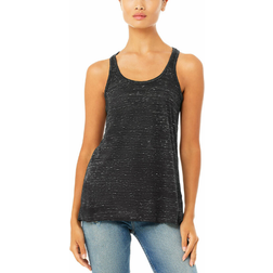 Bella+Canvas Women's 8800 Flowy Racerback Tank - Black Marble