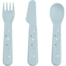 Done by Deer Foodie Cutlery Set Happy Blue