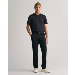 Gant Slim Fit Twill Chino Black