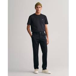 Gant Slim Twill Chinos - Black