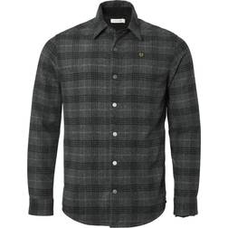 Chevalier Champ Wool Overshirt Men Iron Checked