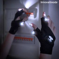 InnovaGoods Handsker med LED-lys Gleds enheder