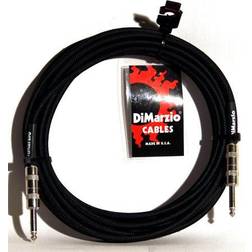 DiMarzio EP1721SSBK Instrumentkabel 6.4M