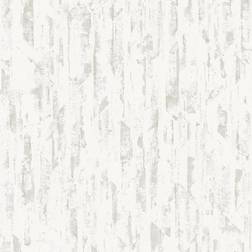 Grandeco Imperia Organic Metallic Shimmer Textured Wallpaper White