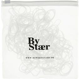 By Stær Silicone Elastics 200 Pieces Clear
