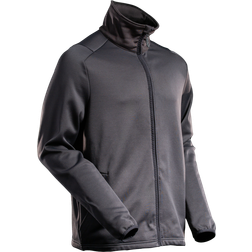 Mascot Customized Fleece Jumper with Zipper - Black
