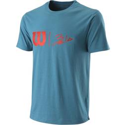 Wilson Bela Hype Tech T-Shirt Blue Coral