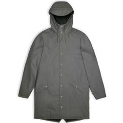 Rains Long Jacket Grey