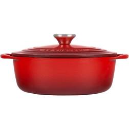 Le Creuset Cerise Signature Cast Iron Round with lid 0.69 gal 9.2 "