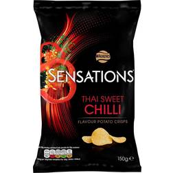 Walkers Sensations Thai Sweet Chilli Sharing Crisps 150g 1pack