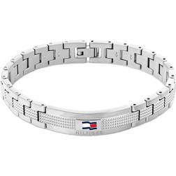 Tommy Hilfiger Nelson H-Link Bracelet - Silver