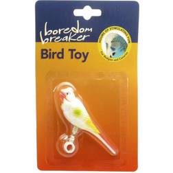 Rosewood 22065 budgie on a spring bird toy 8cm perch cage