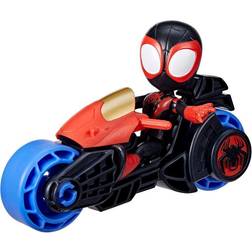 Hasbro Marvel Spidey Amazing Friends Miles Morales Vehicle motorcycle