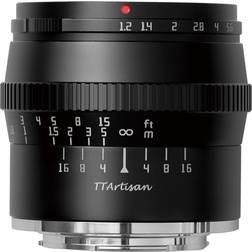 TTArtisan 50mm F/1.2 Lens Black Canon RF