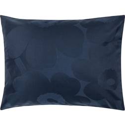 Marimekko Unikko Jacquard Cushion Cover Blue (60x50cm)