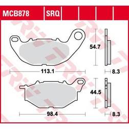 TRW Brake pads, motorcycles, MCB878 Allround