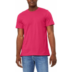 Bella+Canvas Unisex 3001 Jersey Short Sleeve Tee - Fuchsia