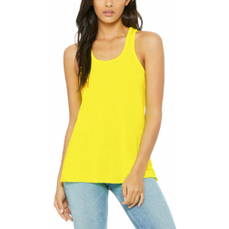 Bella+Canvas Women's 8800 Flowy Racerback Tank - Neon Yellow