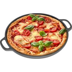 Branded Chef Pomodoro Cast Iron Pizza Pre-Seasoned